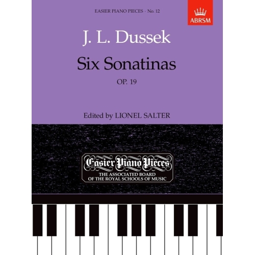 Dussek, Jan Ladislav - Six Sonatinas, Op.19