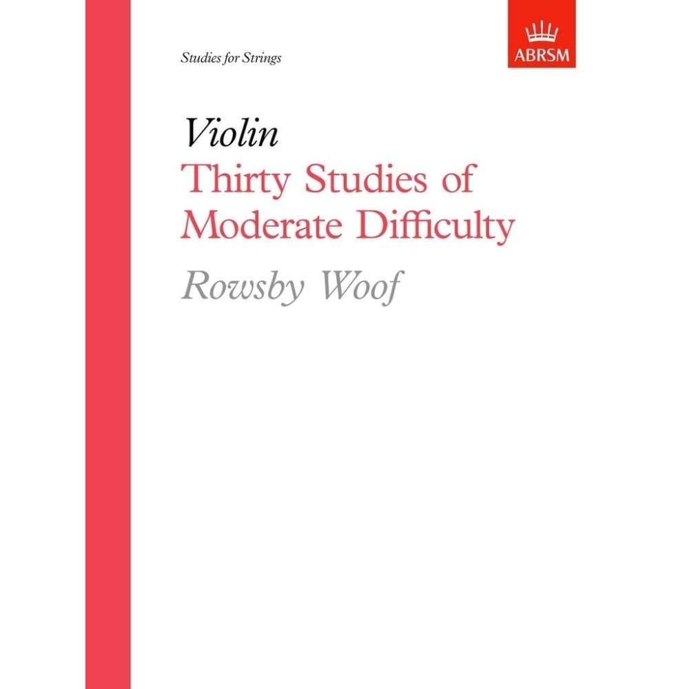Woof, Rowsby - Thirty Studies of Moderate Difficulty