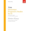 Kinsey, Herbert - Elementary Progressive Studies, Set II for Viola