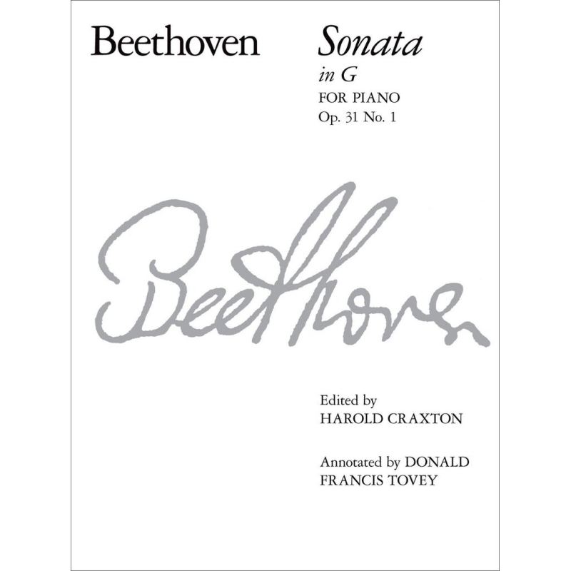 Beethoven, L.v- Piano Sonata in G, Op. 31 No. 1