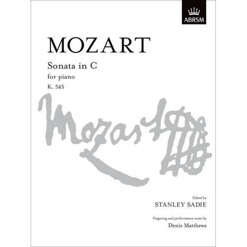Mozart, W.A - Sonata in C,...