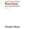 Stravinsky, Igor - Three Pieces For Clarinet Solo