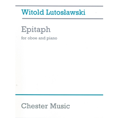 Lutoslawski, Witold - Epitaph