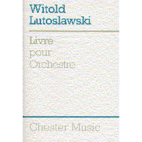 Lutoslawski, Witold - Livre...