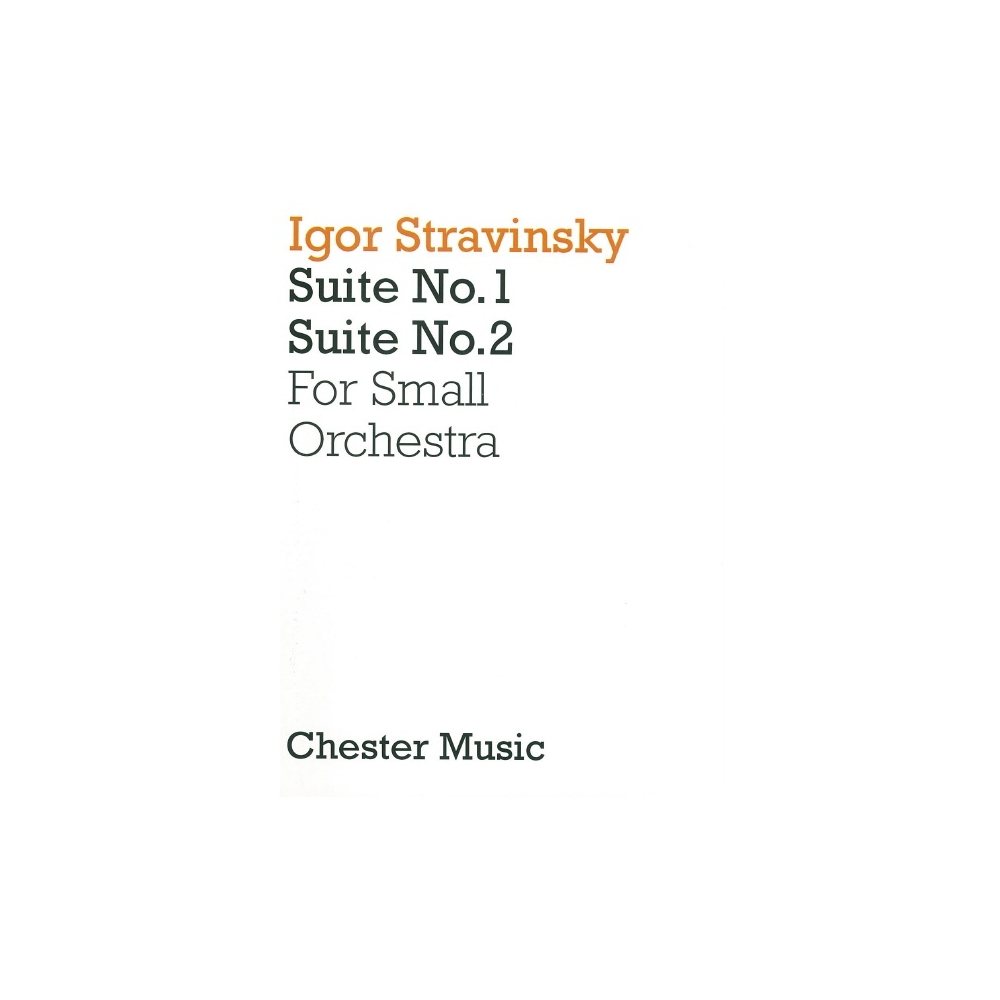 Stravinsky, Igor - Suites Nos. 1 And 2
