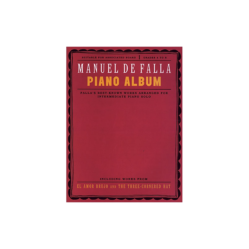 Falla, Manuel - Piano Album