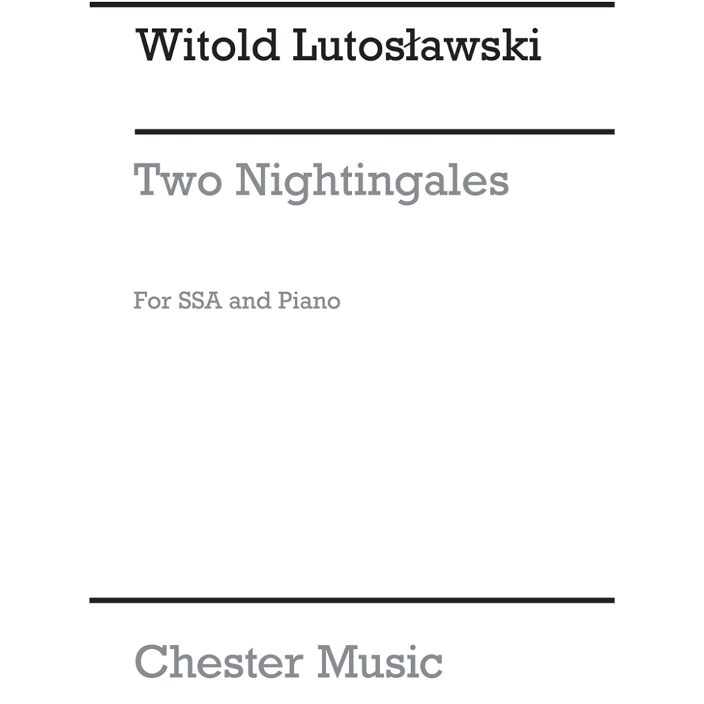Lutoslawski, Witold - Two Nightingales