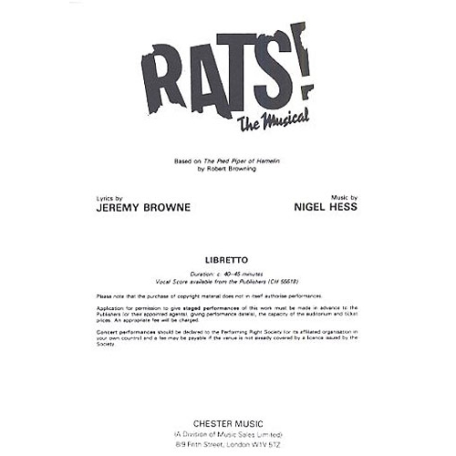 Hess, Nigel - Rats! The...