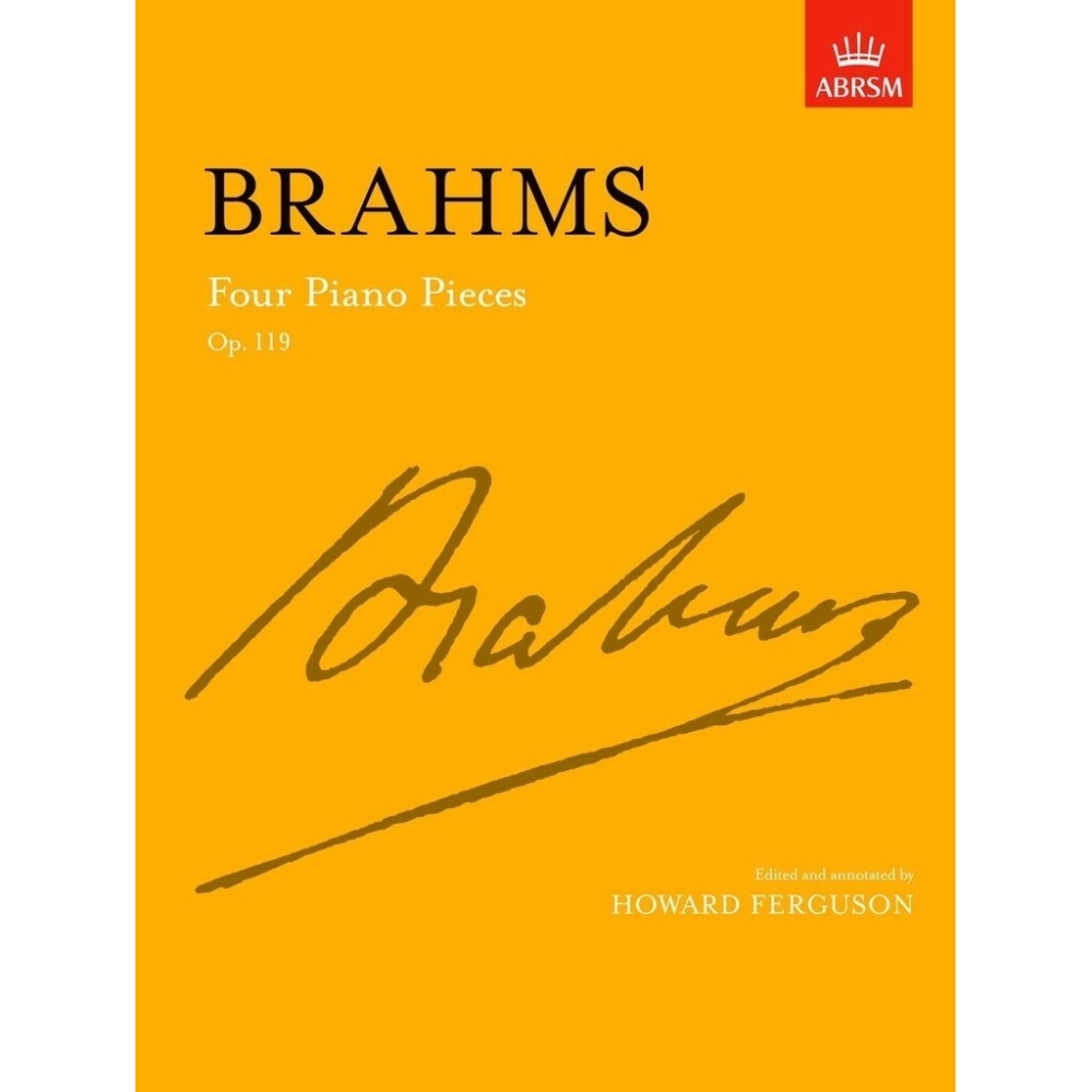 Brahms, Johannes - Four Piano Pieces, Op. 119