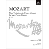 Mozart, W.A - Nine Variations in D on a Minuet by Jean-Pierre Duport, K. 573