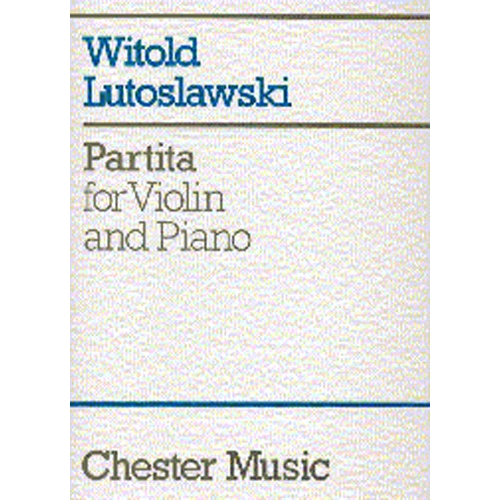 Partita For Violin And Piano