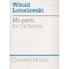 Lutoslawski, Witold - Mi-Parti For Orchestra