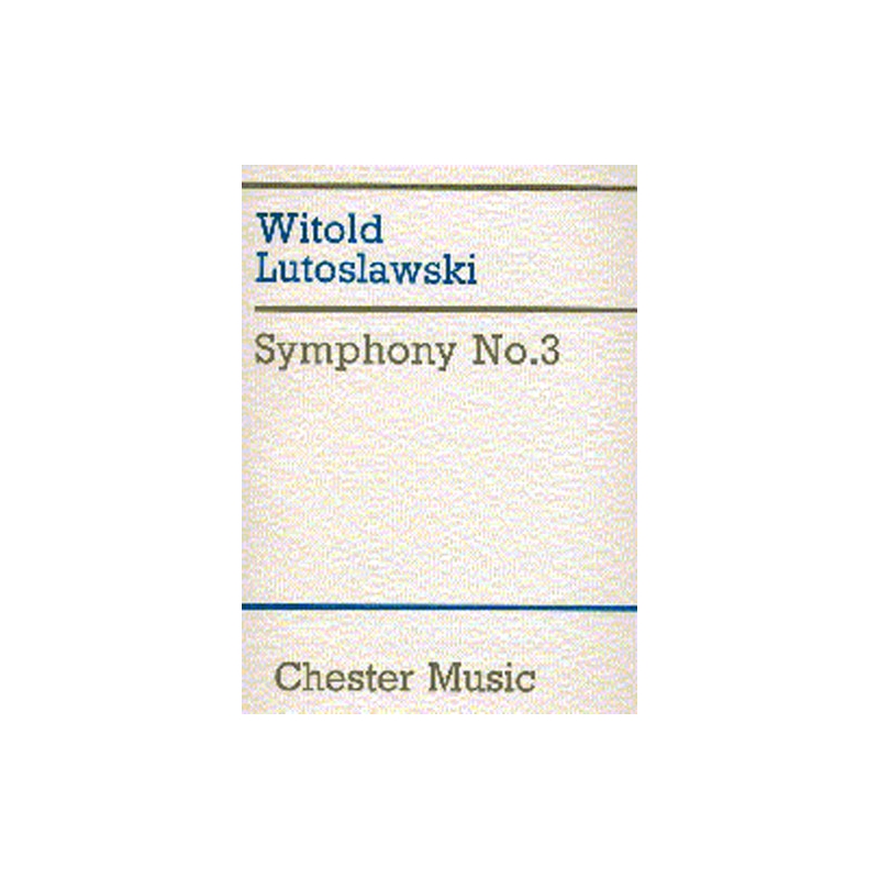 Lutoslawski, Witold - Symphony No.3