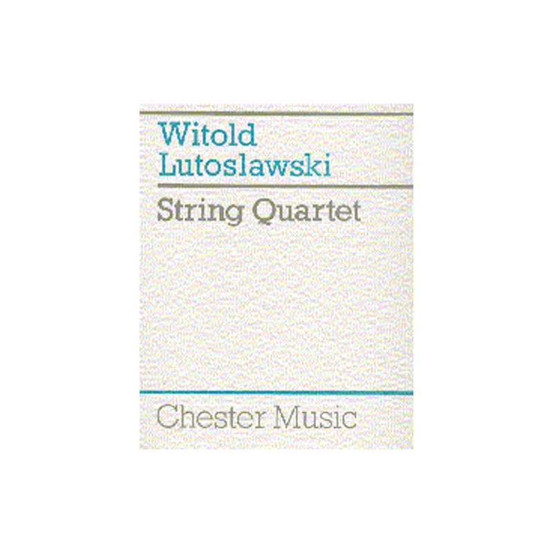 Lutoslawski, Witold - String Quartet