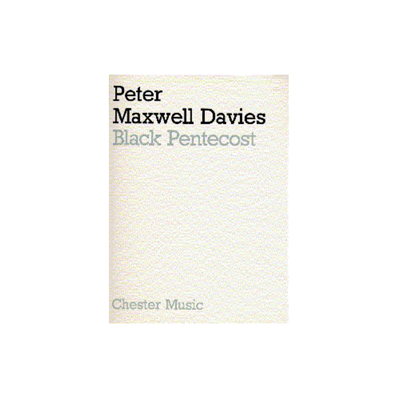 Davies, Peter Maxwell - Black Pentecost