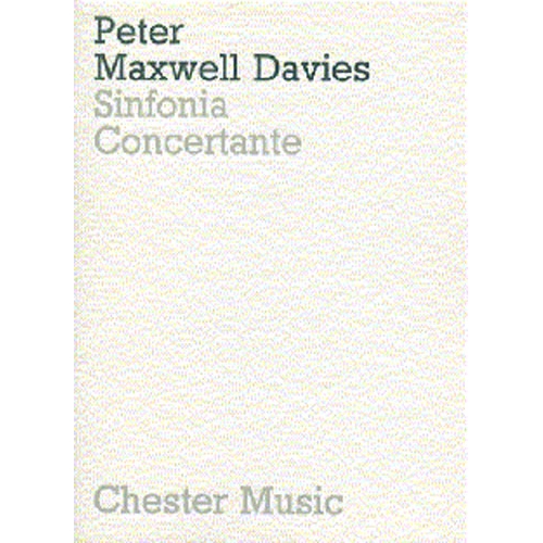 Davies, Peter Maxwell - Sinfonia Concertante (Miniature Score)