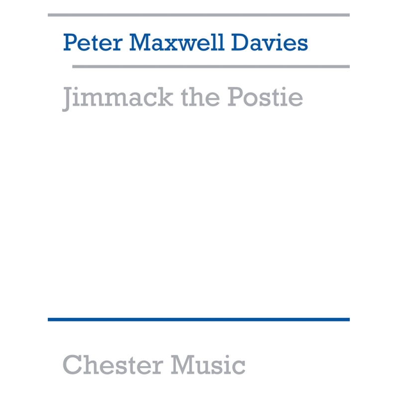 Davies, Peter Maxwell - Jimmack The Postie (Miniature Score)
