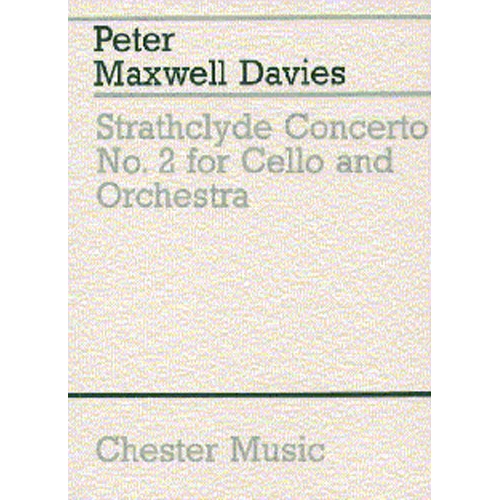 Davies, Peter Maxwell - Strathclyde Concerto No. 2 (Miniature Score)