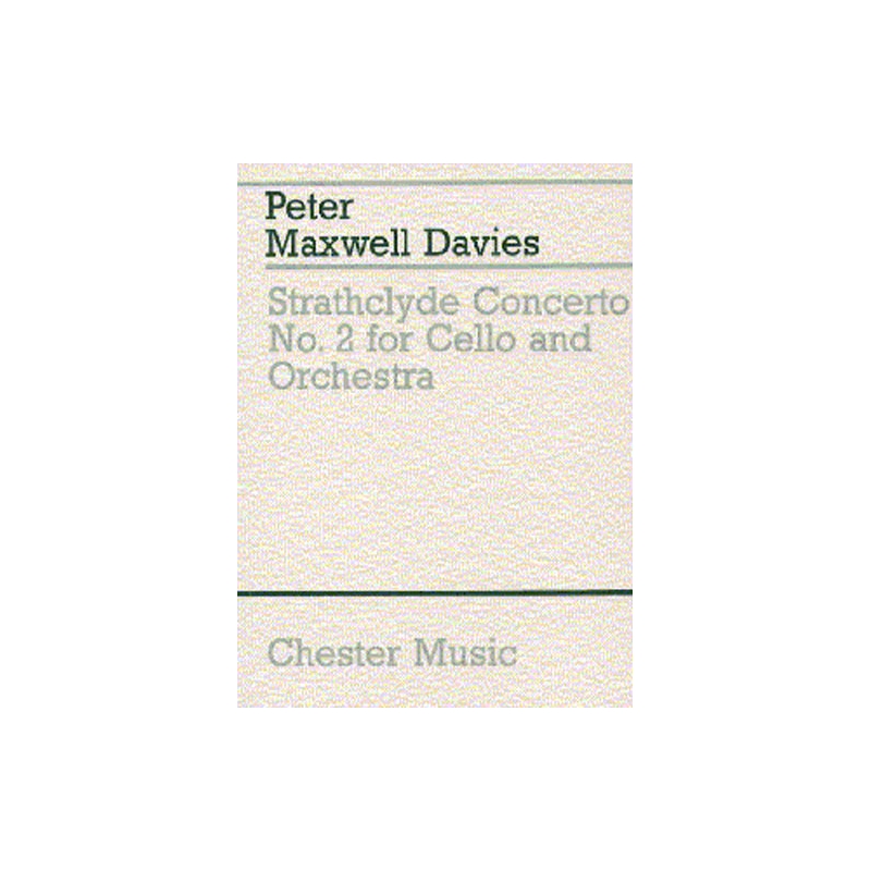 Davies, Peter Maxwell - Strathclyde Concerto No. 2 (Miniature Score)