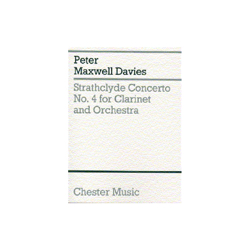 Strathclyde Concerto No. 4 (Miniature Score)