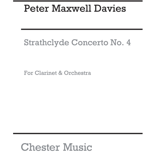 Strathclyde Concerto No. 4 (Clarinet Part)