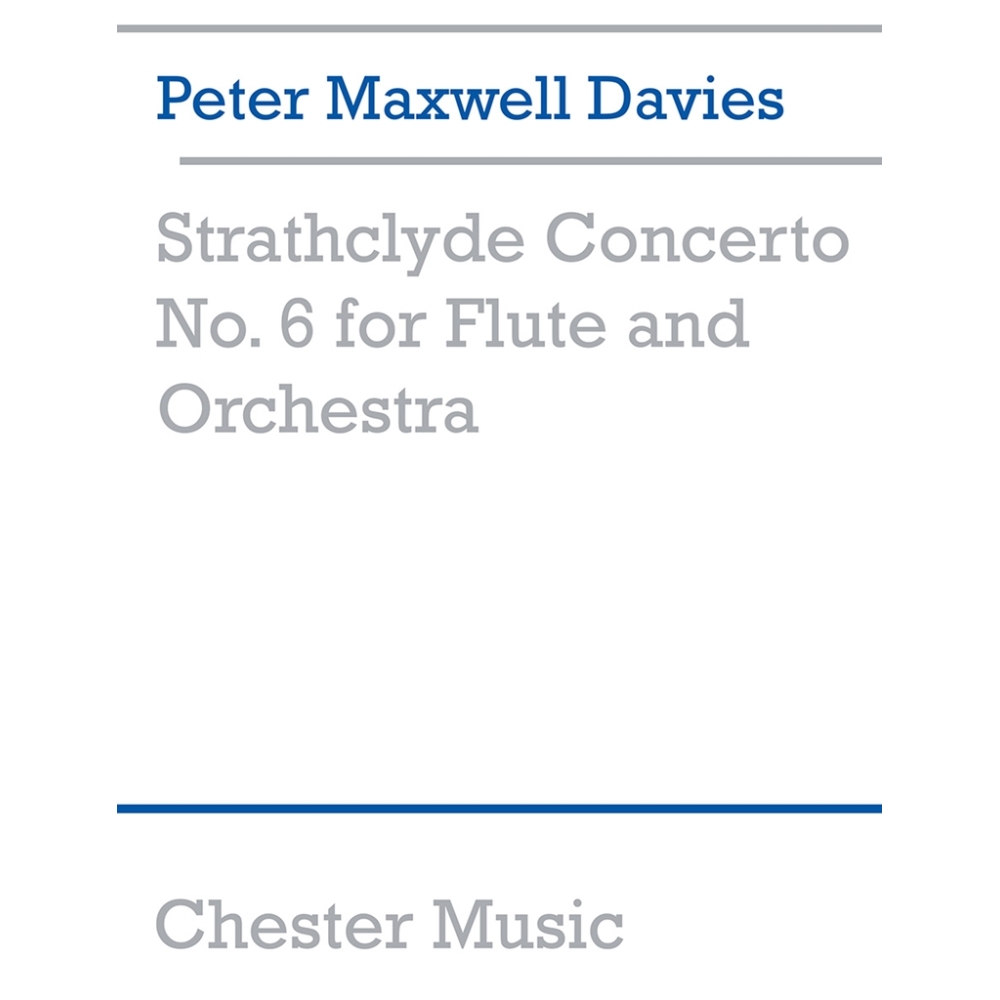 Strathclyde Concerto No. 6 (Flute Part)