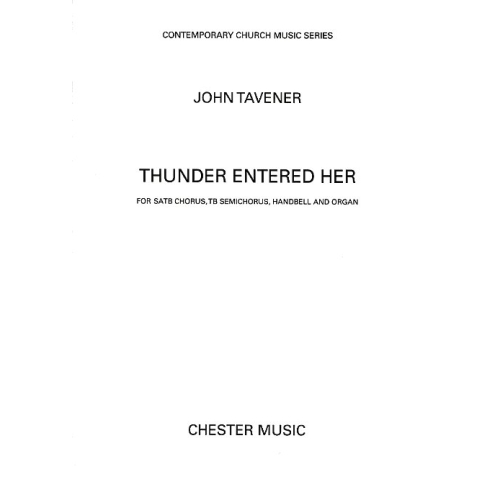 Tavener, John - Thunder...
