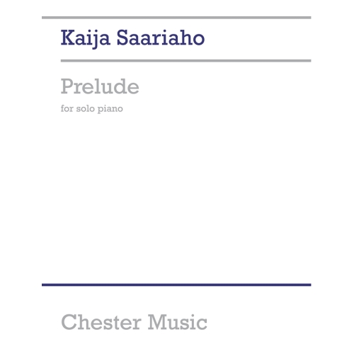 Saariaho, Kaija - Prelude...