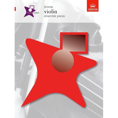 Music Medals Bronze Violin...