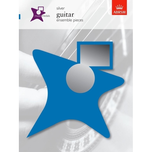 Music Medals Silver Guitar...