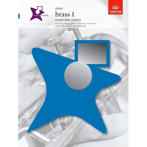 Music Medals Silver Brass 1...