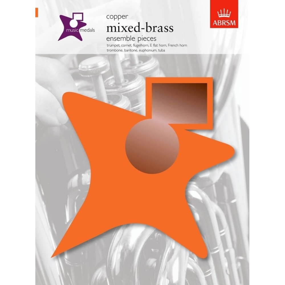 Music Medals Copper Mixed-Brass Ensemble Pieces