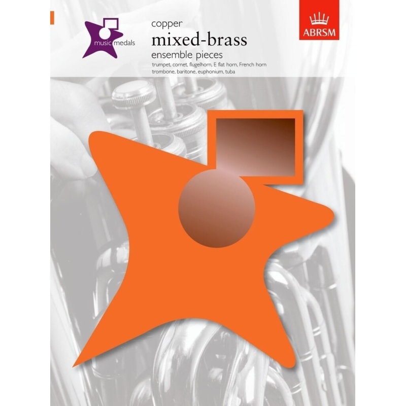 Music Medals Copper Mixed-Brass Ensemble Pieces