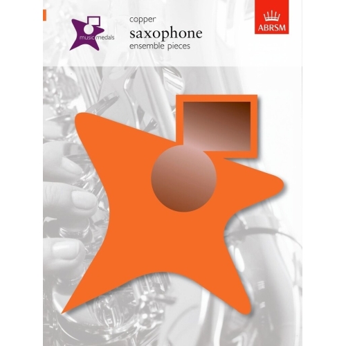 Music Medals Copper Saxophone Ensemble Pieces