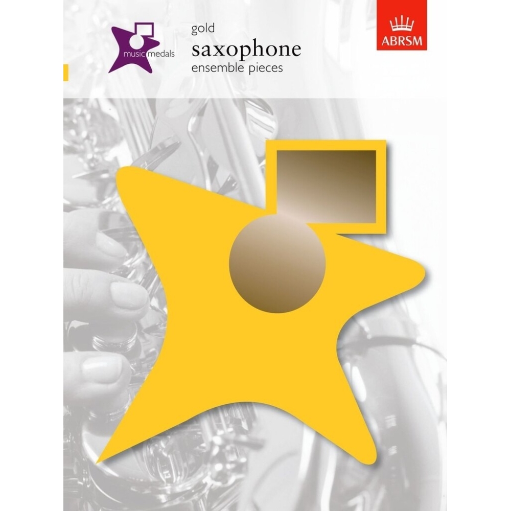 Music Medals Gold Saxophone Ensemble Pieces