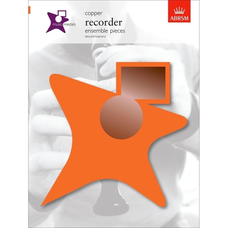 Music Medals Copper Recorder Ensemble Pieces