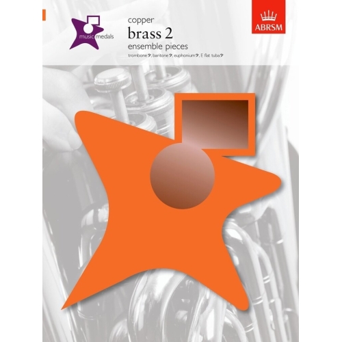 Music Medals Copper Brass 2 Ensemble Pieces