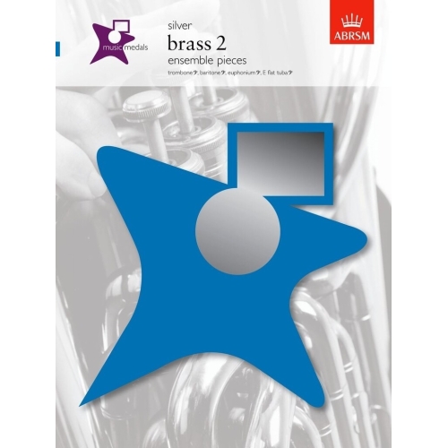 Music Medals Silver Brass 2...