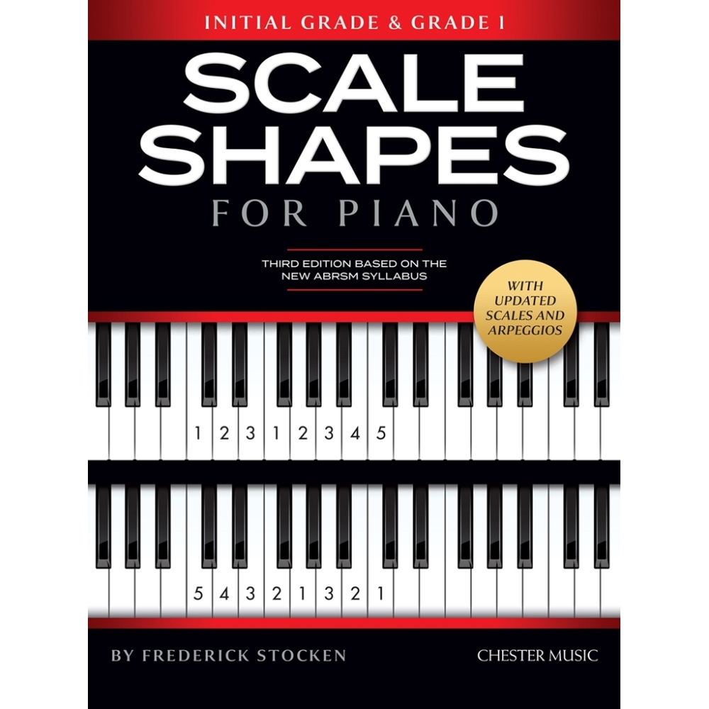 Scale Shapes For Piano – Initial-Grade 1 (3rd Ed.)