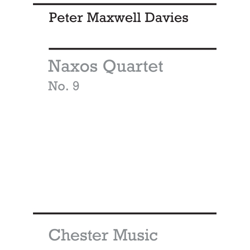 Naxos Quartet No.9 (Miniature Score)