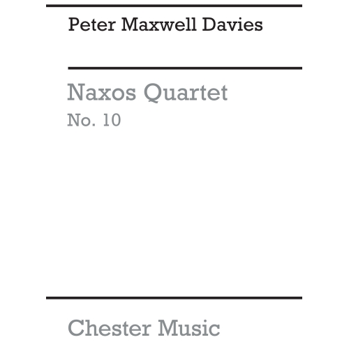 Naxos Quartet No.10 (Miniature Score)