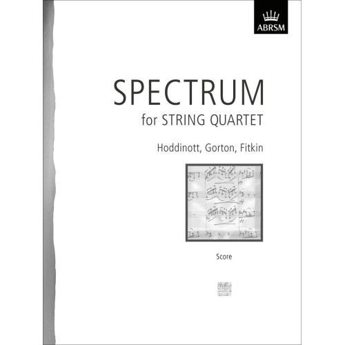 Spectrum for String Quartet, Score