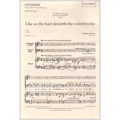Howells, Herbert - Like as...