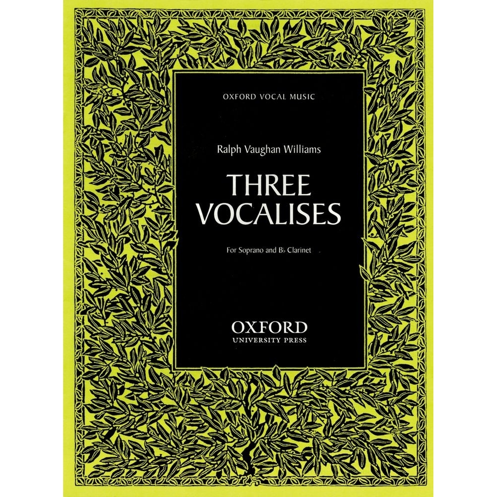 Vaughan Williams, Ralph - Three Vocalises