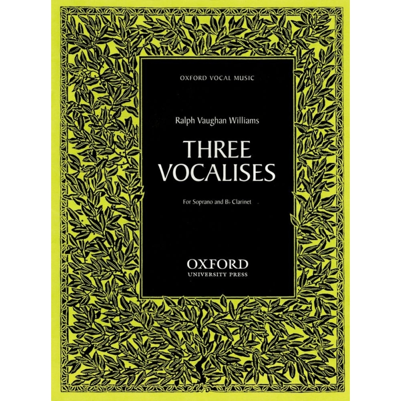 Vaughan Williams, Ralph - Three Vocalises
