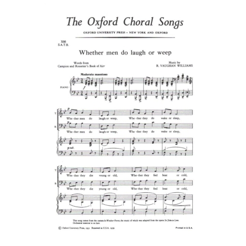 Vaughan Williams, Ralph -...