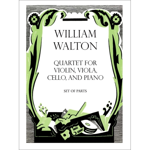 Walton, William - Quartet for Violin, Viola, Cello, and Piano