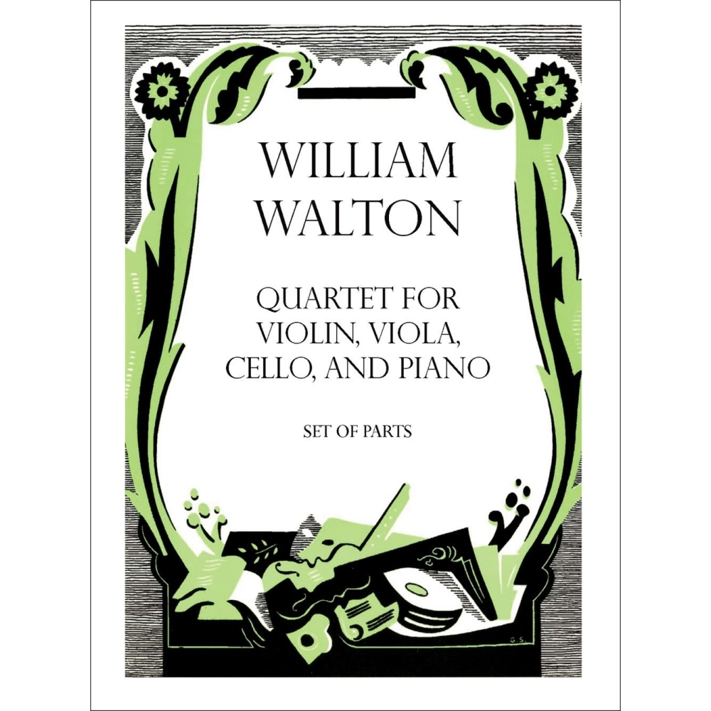 Walton, William - Quartet for Violin, Viola, Cello, and Piano