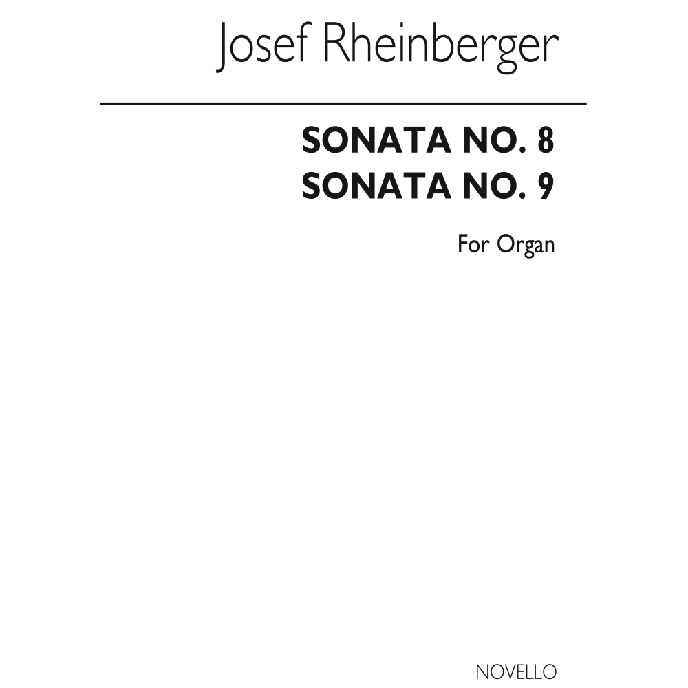 Sonatas 8 And 9 For Organ