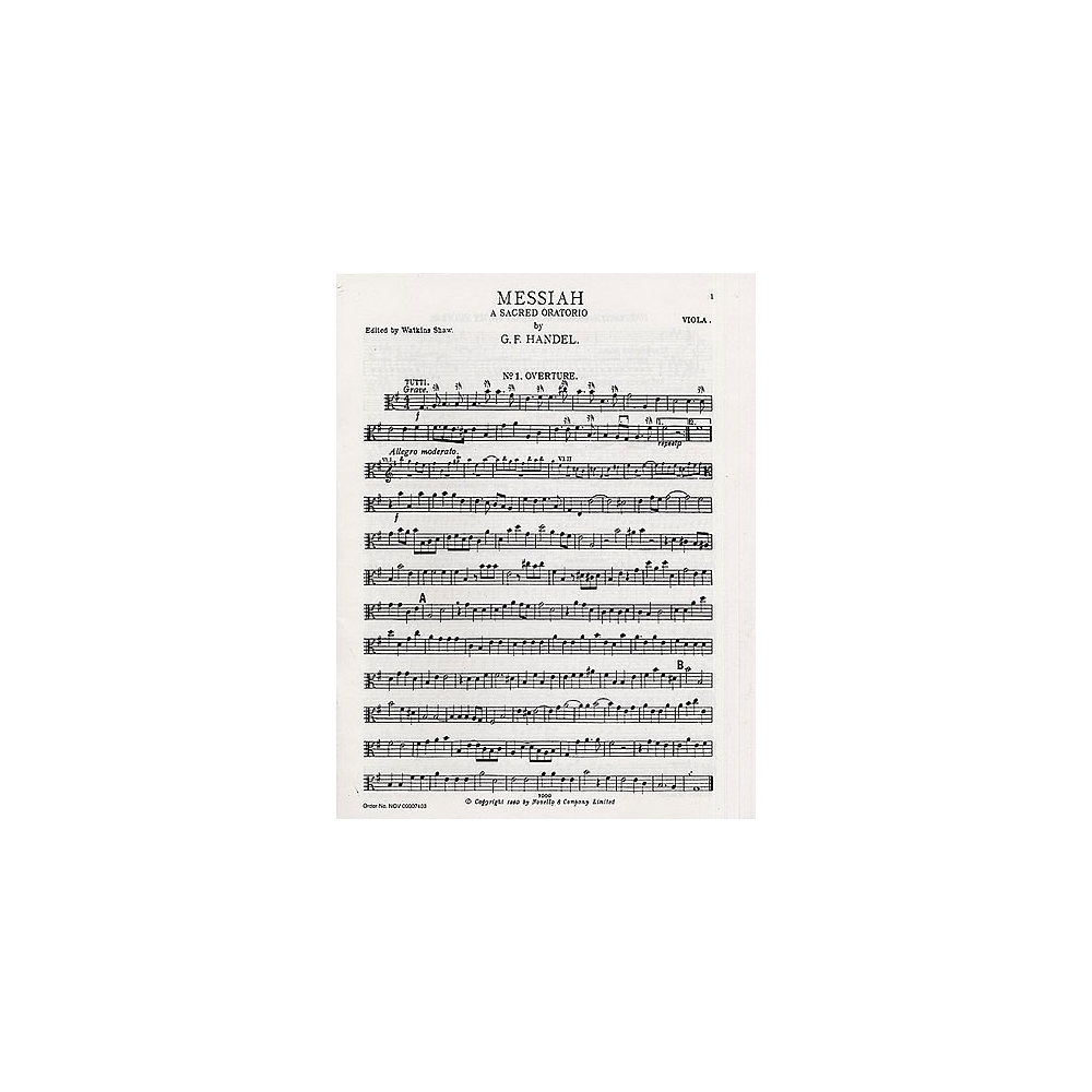 Händel, Georg Friedrich - Messiah - A Sacred Oratorio